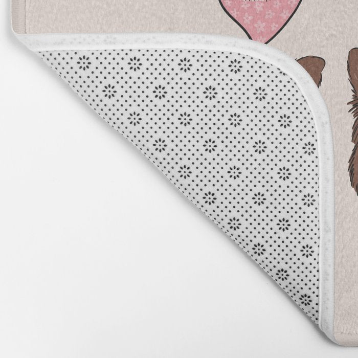 Rainbow Dog Bath Mat Gallery Image 2