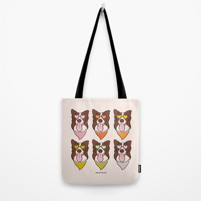 Rainbow Dog Tote Bag Gallery Image 2