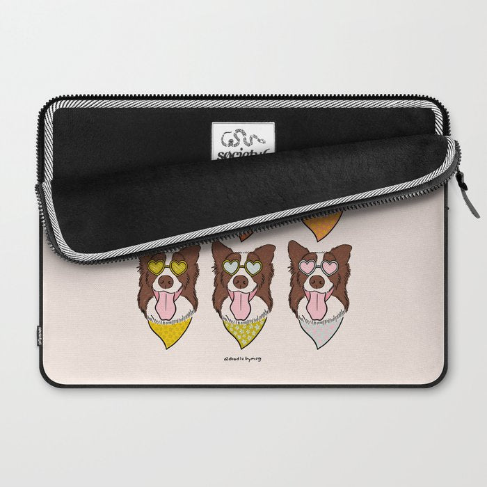 Rainbow Dog Laptop Sleeve Gallery Image 2