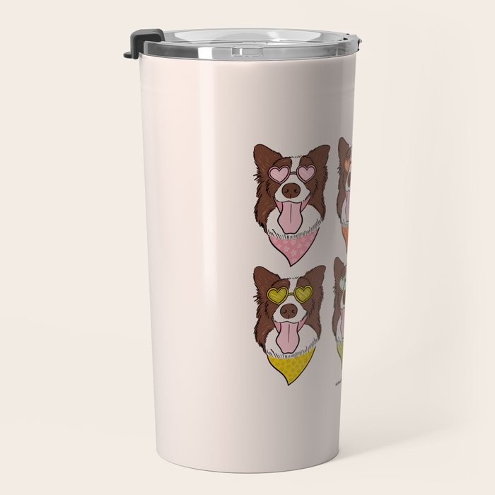 Rainbow Dog Travel Mug Gallery Image 3