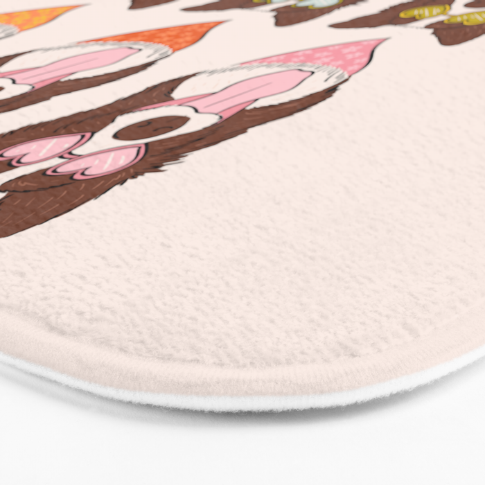 Rainbow Dog Bath Mat Gallery Image 3