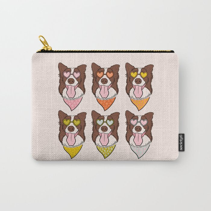 Rainbow Dog Carry All Pouch Gallery Image 1