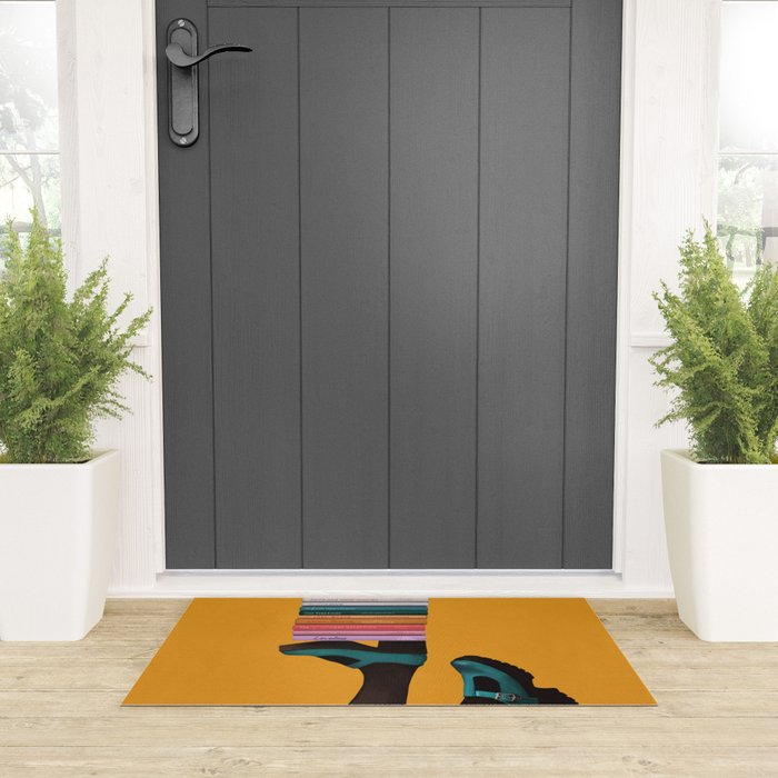 Stacked on Love Welcome Mat Gallery Image 3