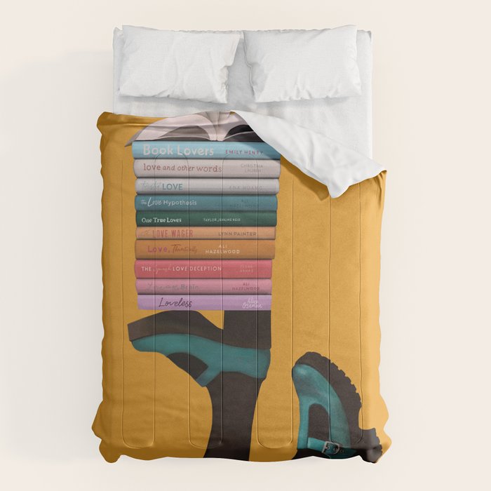Stacked on Love Comforter Gallery Image 1