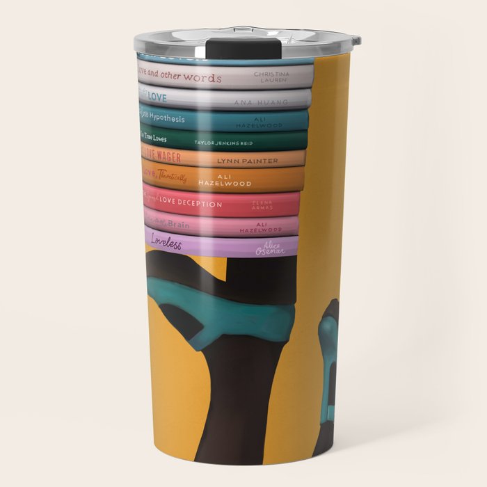 Stacked on Love Travel Mug Gallery Image 1