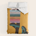 Stacked on Love Duvet Cover Gallery Image 6