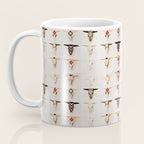 Bull Skulls - Mexican Folk Art Coffee Mug Gallery Image 3