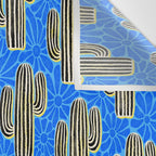 Sonora - blue, yellow, black, and white Wall Tapestry Gallery Image 3