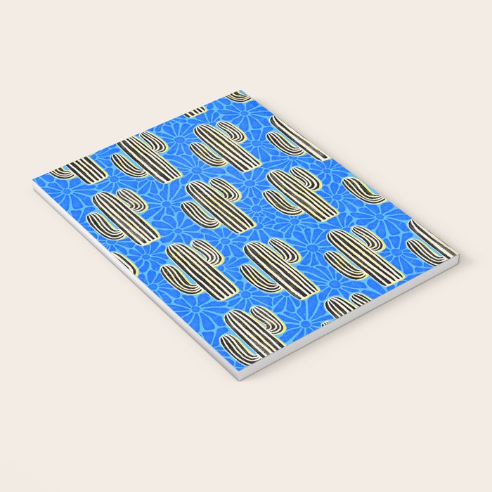 Sonora - blue, yellow, black, and white Notebook Gallery Image 3