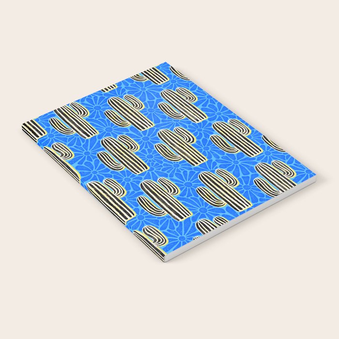 Sonora - blue, yellow, black, and white Notebook Gallery Image 2
