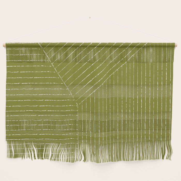 Lines (Matcha Green) Wall Hanging Gallery Image 1