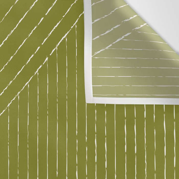 Lines (Matcha Green) Wall Tapestry Gallery Image 3
