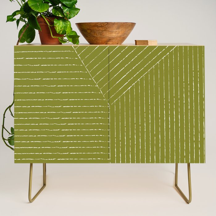 Lines (Matcha Green) Credenza Gallery Image 1
