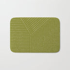 Lines (Matcha Green) Bath Mat Gallery Image 1