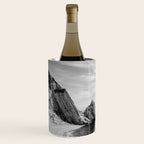 Black and White Ocean Wine Chiller Gallery Image 2