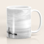 Black and White Ocean Coffee Mug Gallery Image 1