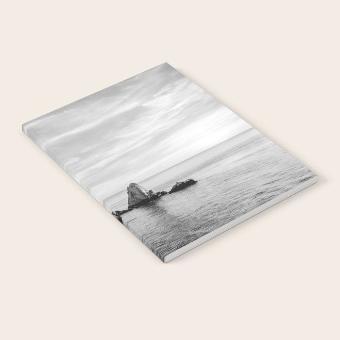 Black and White Ocean Notebook Gallery Image 1