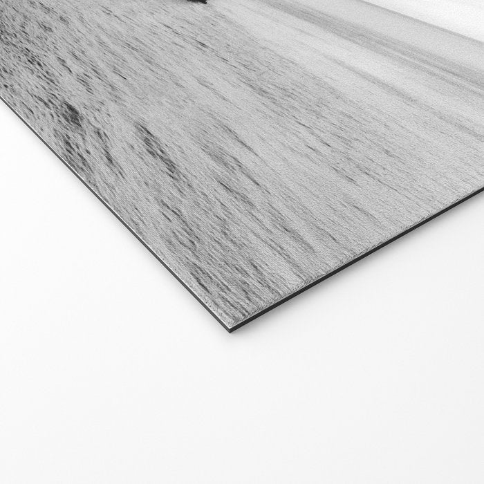 Black and White Ocean Welcome Mat Gallery Image 2