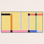 Minimal Geometric Abstraction 63 Desk Mat Gallery Image 3