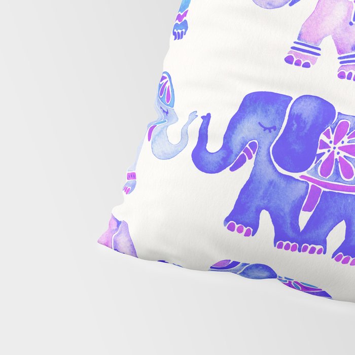 Elephant Collection - Indigo Palette Pillow Sham Gallery Image 4