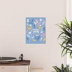 Keep Going, Keep Growing - Blue Poster Gallery Image 2