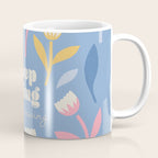 Keep Going, Keep Growing - Blue Coffee Mug Gallery Image 1