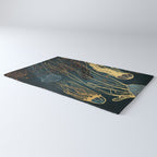 Metallic Jellyfish Rug Gallery Image 3