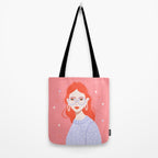 Red Beauty Tote Bag Gallery Image 2