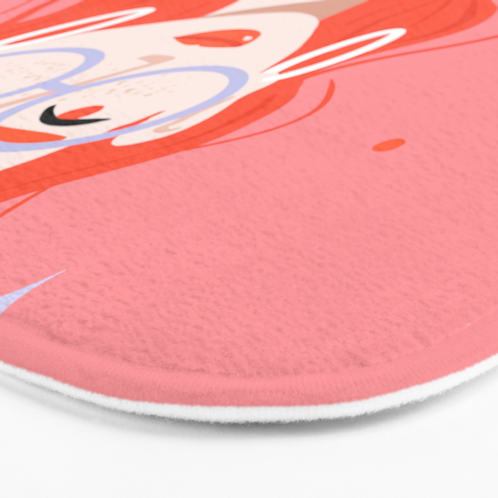 Red Beauty Bath Mat Gallery Image 3