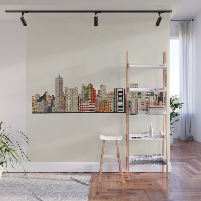 memphis skyline Wall Mural Gallery Image 1