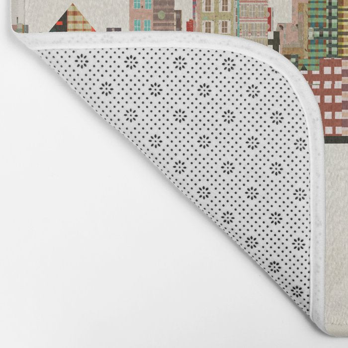 memphis skyline Bath Mat Gallery Image 2