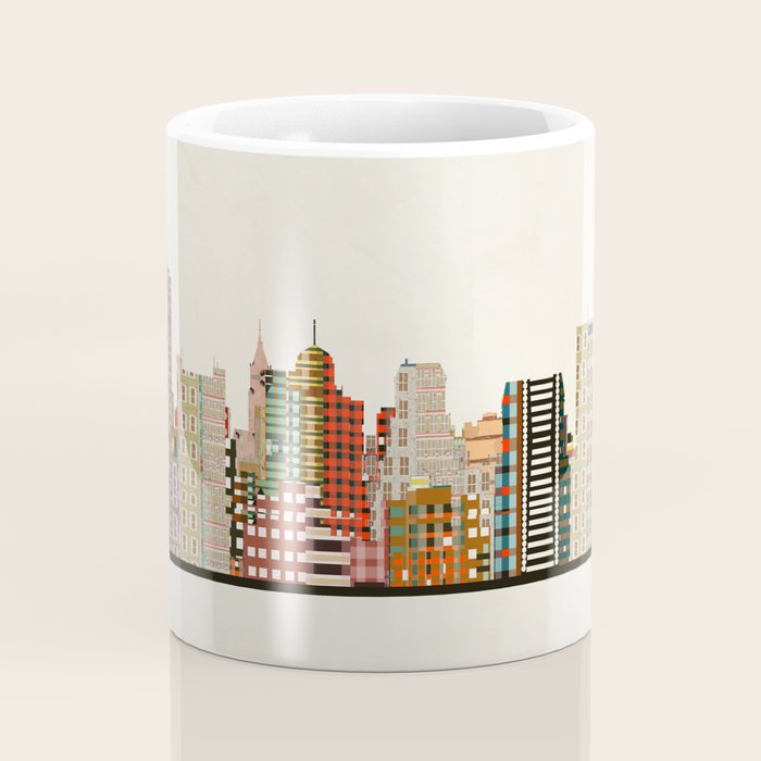 memphis skyline Coffee Mug Gallery Image 4