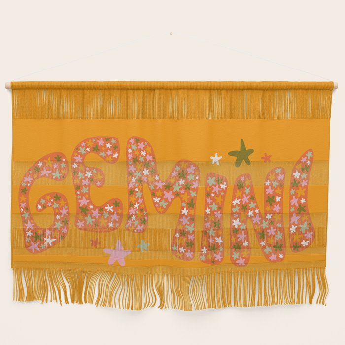 Starry Gemini Wall Hanging Gallery Image 1