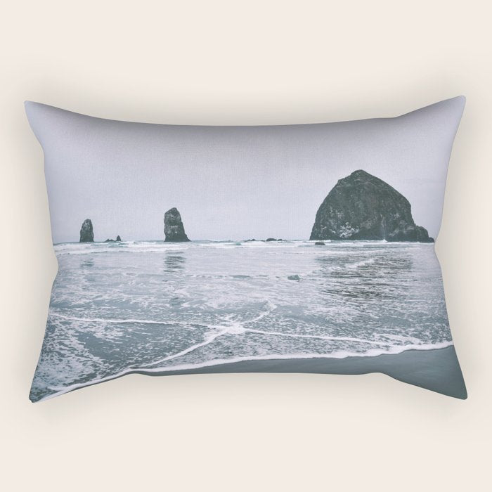Cannon Beach II Rectangular Pillow Gallery Image 1