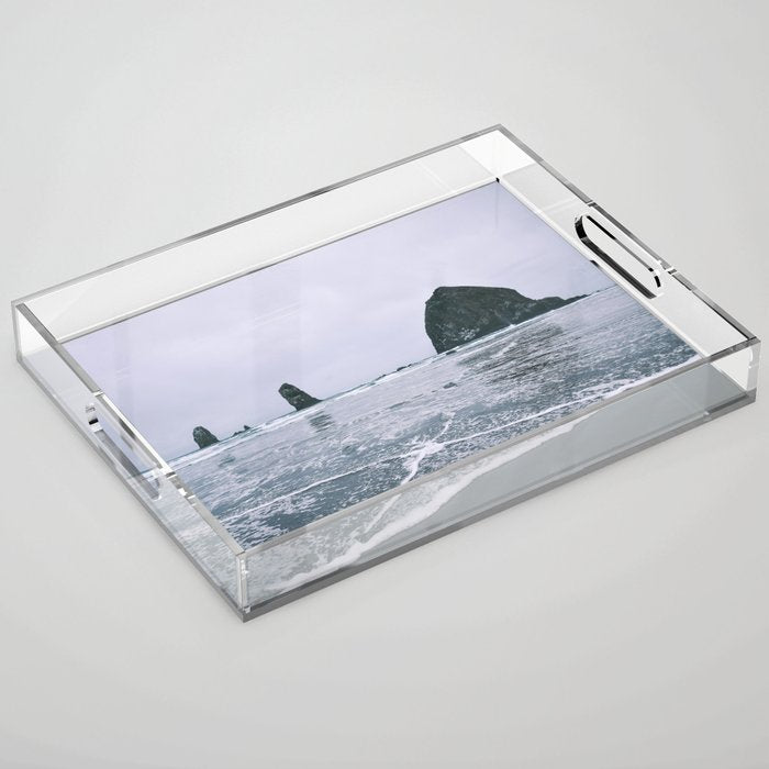 Cannon Beach II Acrylic Tray Gallery Image 1