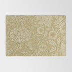 William Morris Double Bough Antique Gold Rug Gallery Image 2