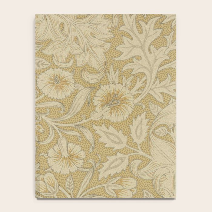 William Morris Double Bough Antique Gold Notebook Gallery Image 4