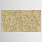 William Morris Double Bough Antique Gold Tablecloth Gallery Image 2