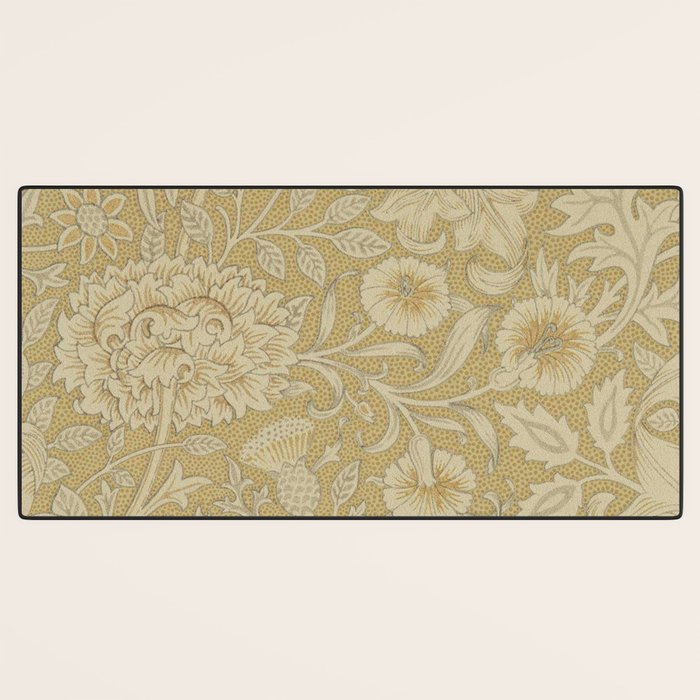 William Morris Double Bough Antique Gold Desk Mat Gallery Image 3