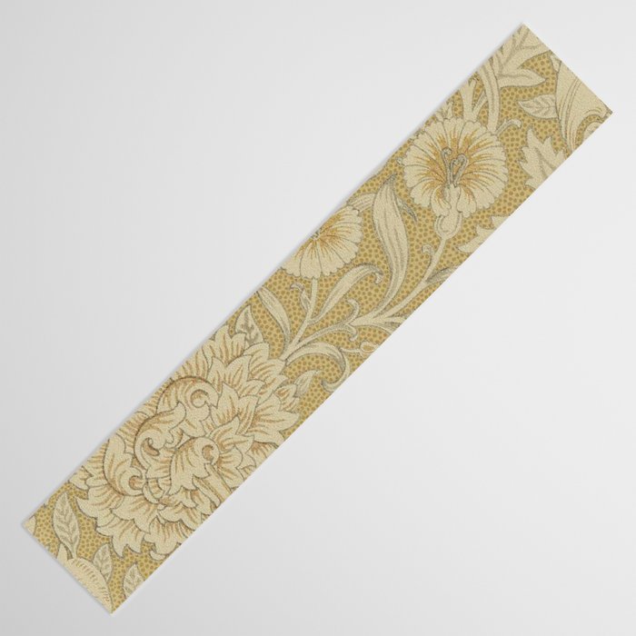 William Morris Double Bough Antique Gold Table Runner Gallery Image 3