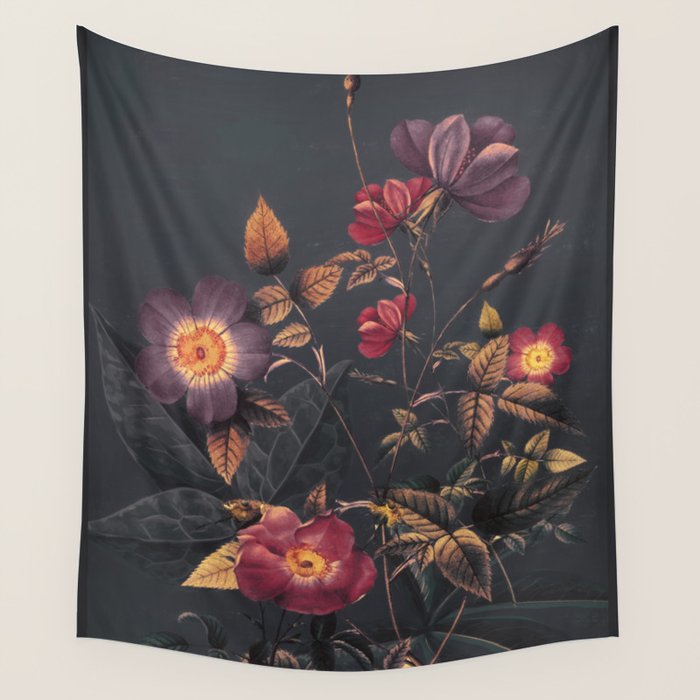 Night Garden 4 Wall Tapestry Gallery Image 4