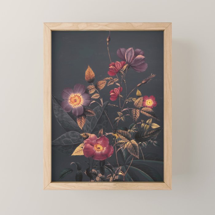 Night Garden 4 Mini Art Print Gallery Image 1