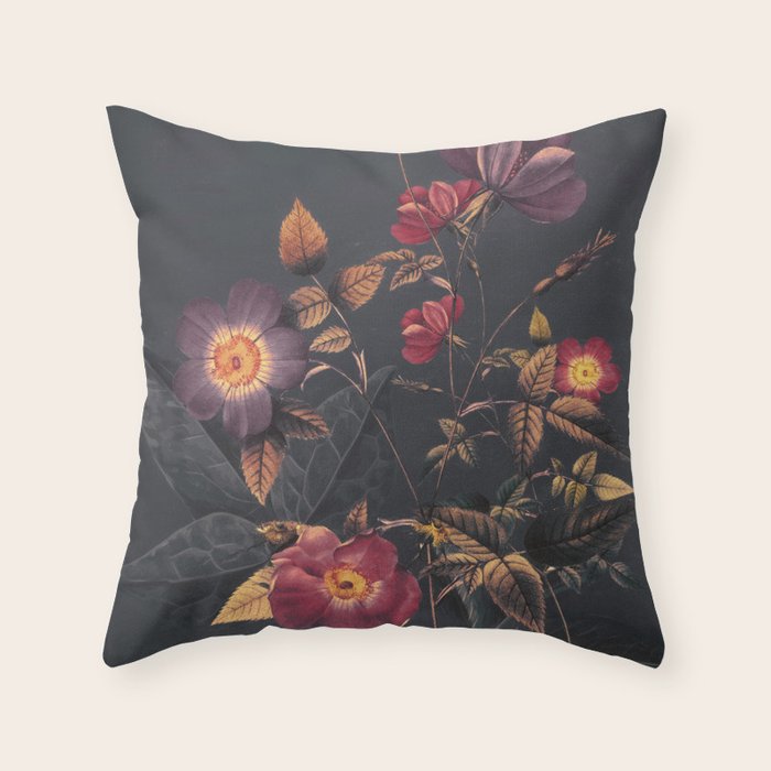 Night Garden 4 Throw Pillow Gallery Image 6