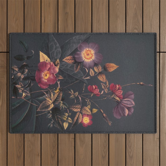 Night Garden 4 Outdoor Rug Gallery Image 1