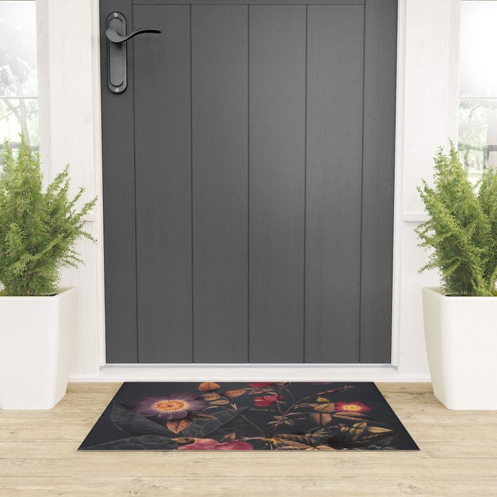 Night Garden 4 Welcome Mat Gallery Image 3