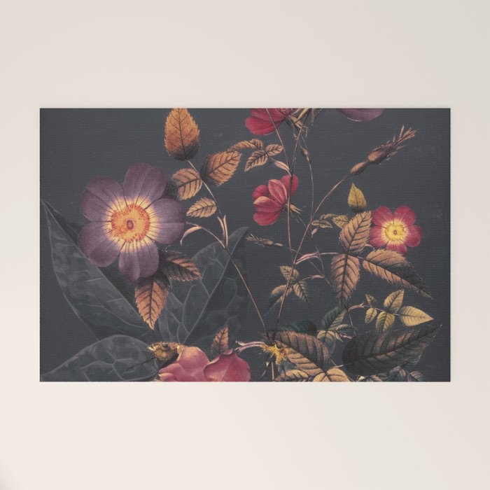 Night Garden 4 Welcome Mat Gallery Image 1
