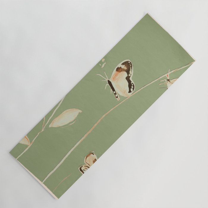 Butterflies 2 Yoga Mat Gallery Image 1