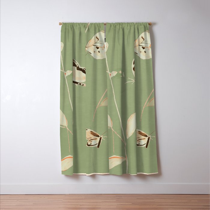 Butterflies 2 Window Curtain Gallery Image 3