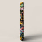Skull and Flowers Pattern iPhone Case Gallery Image 2