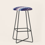 Mountains & Moons Stripe Stool Gallery Image 1